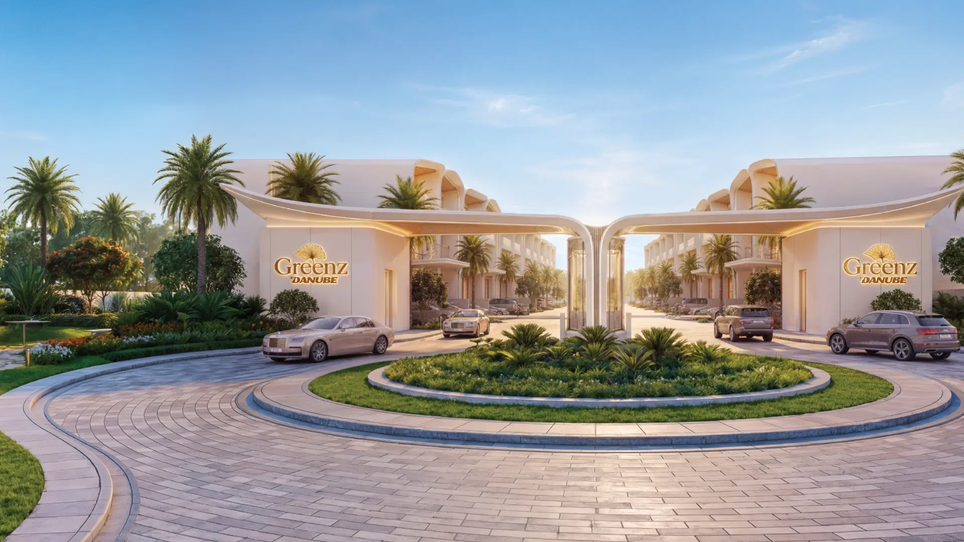 Greenz by Danube — landscaped community and resort-style amenities