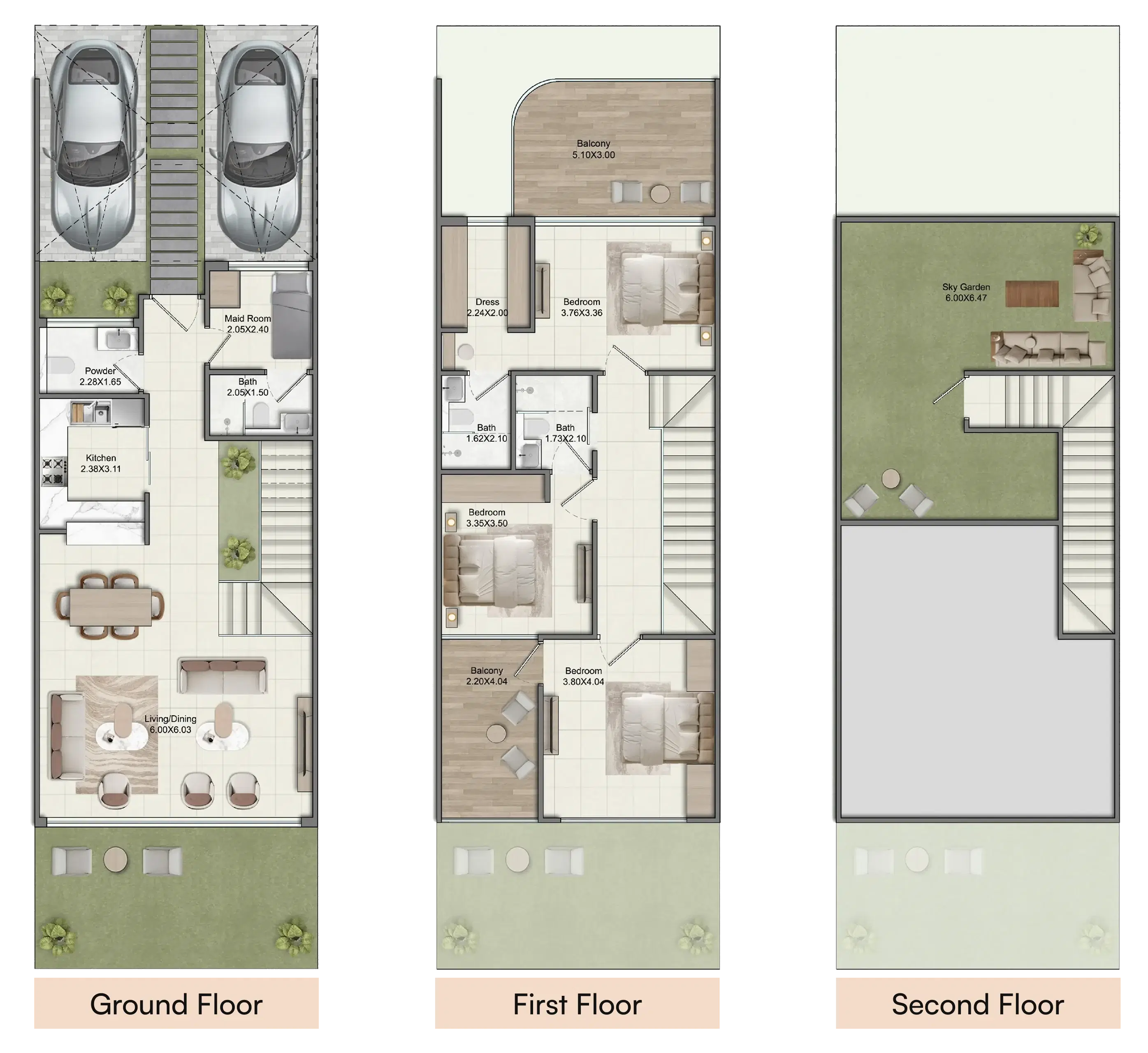 Greenz by Danube floor plan 1
