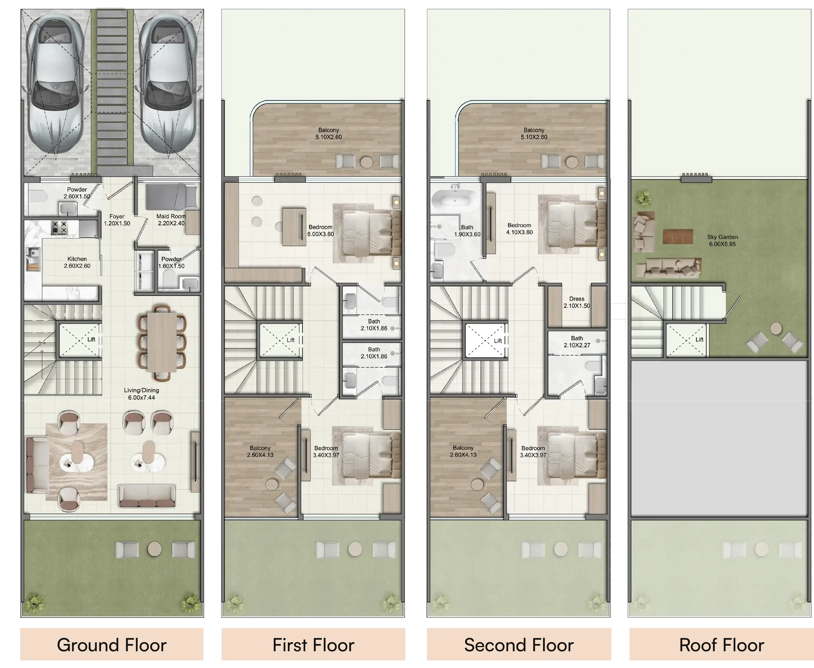 Greenz by Danube floor plan 2