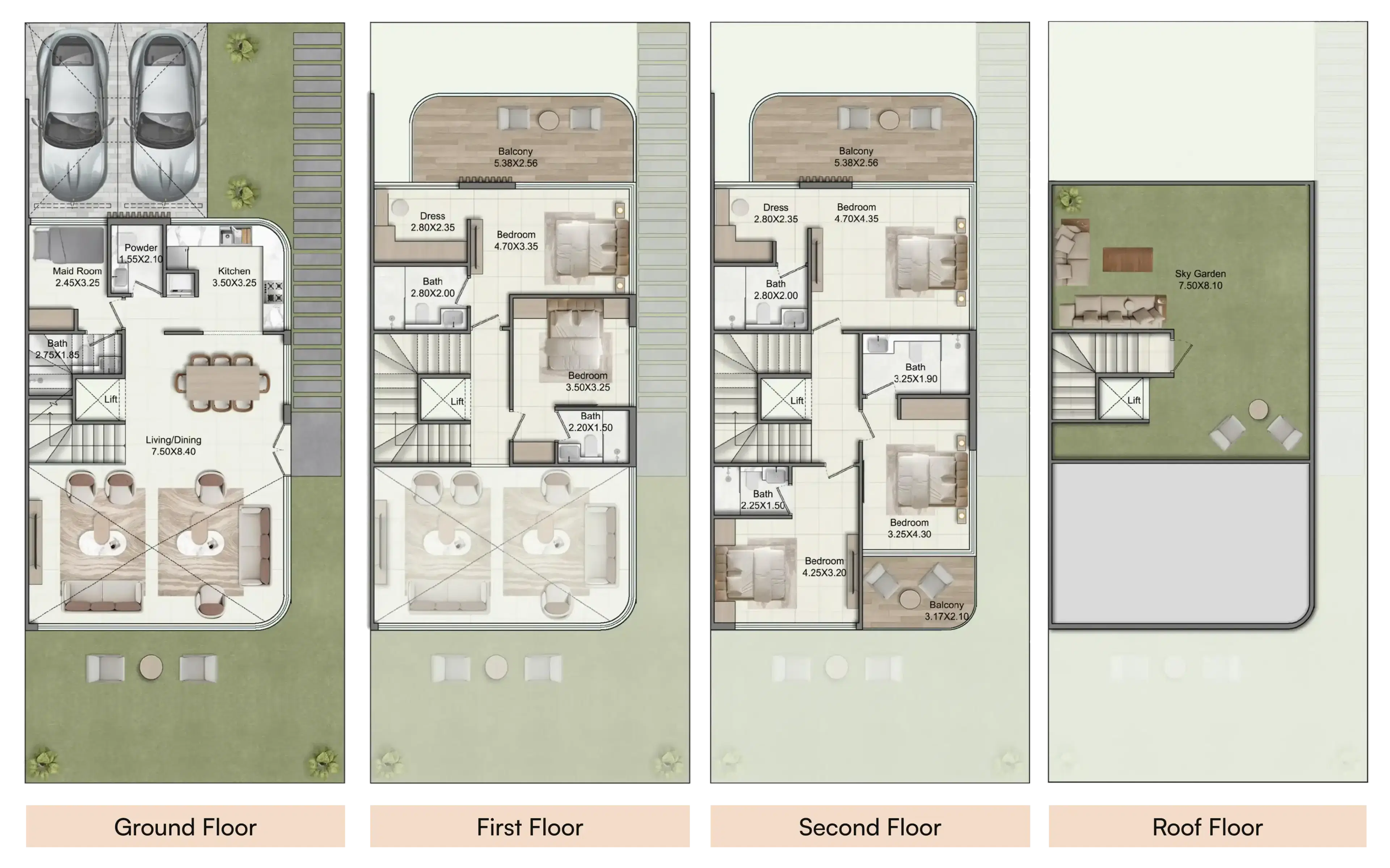 Greenz by Danube floor plan 4